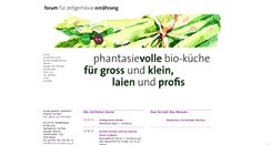 Desktop Screenshot of forum-ernaehrung.ch